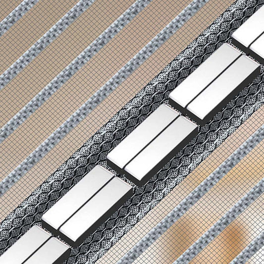Heavy-Duty Magnetic Screen Door Self-Sealing Pet-Friendly Mesh