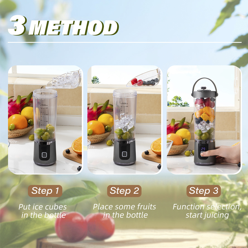 Portable USB Blender with 10-Blade System