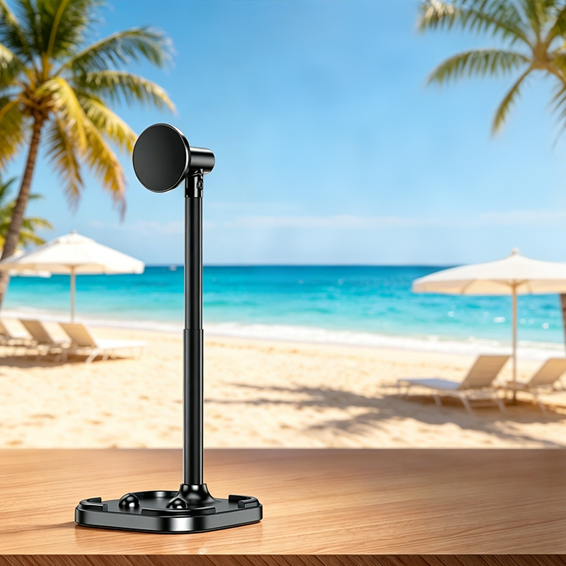 Magnetic Overhead Phone Stand with Telescopic Arm