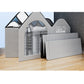 Foldable Pet Cooling Ice House with Insulated Mat
