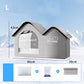 Foldable Pet Cooling Ice House with Insulated Mat