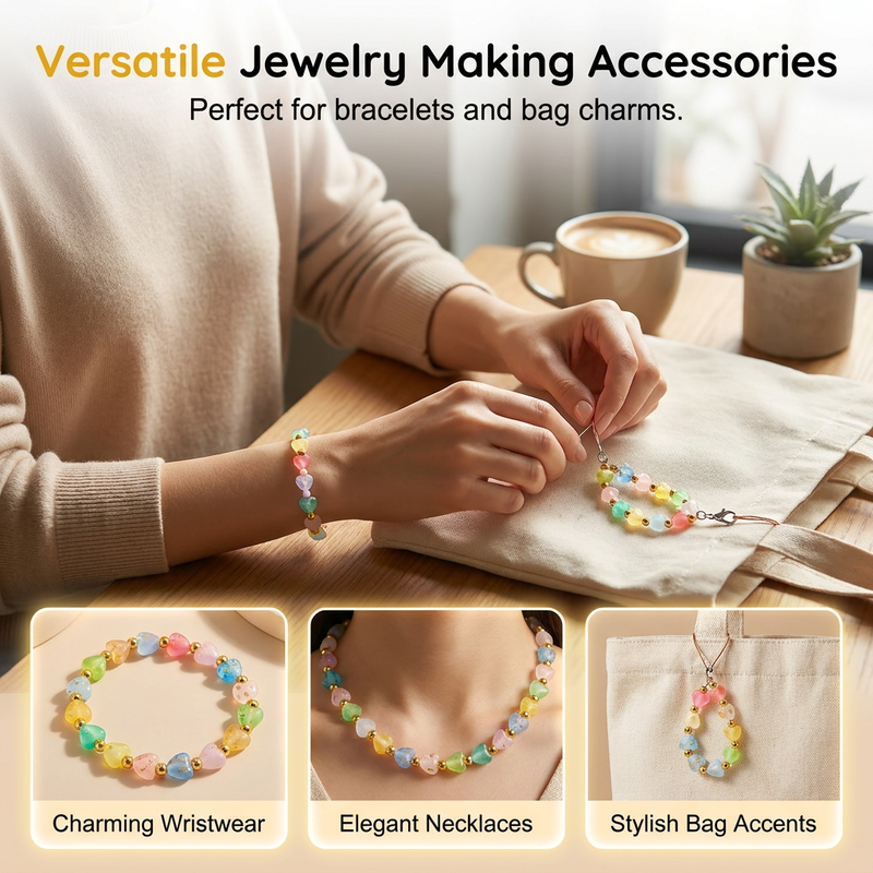 Vibrant DIY Crafting Bead Set