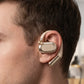 Open-Ear Wireless Earphones with Bluetooth 5.4 and LED Flashlight Case