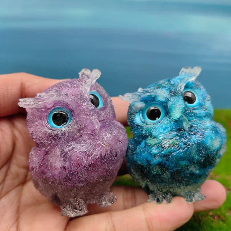 Decorative Cute Owl Figurine