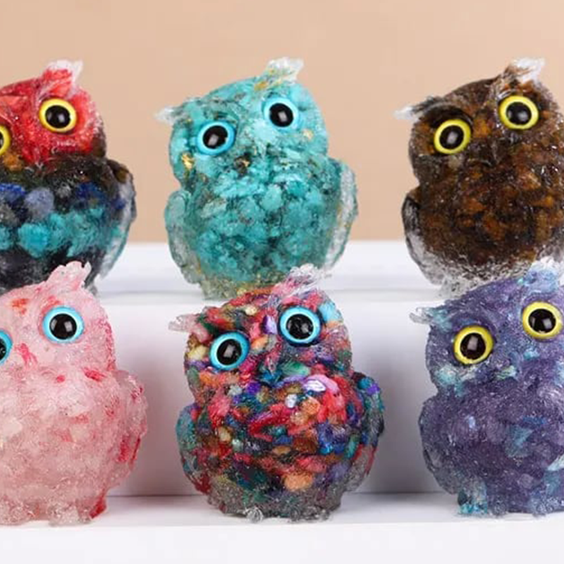 Decorative Cute Owl Figurine