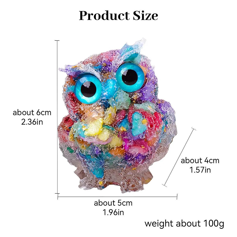 Decorative Cute Owl Figurine