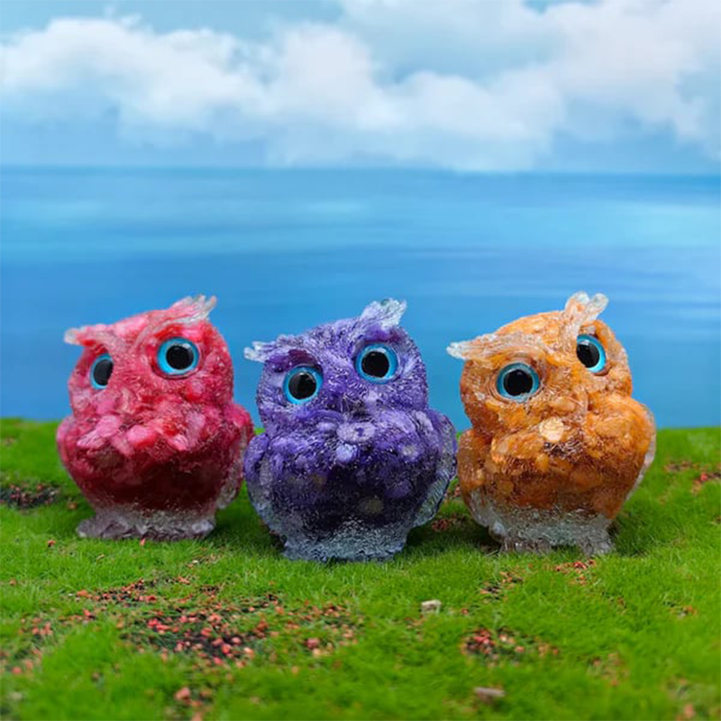 Decorative Cute Owl Figurine