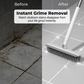 2-in-1 Grout and Corner Scrubber Brush with Squeegee