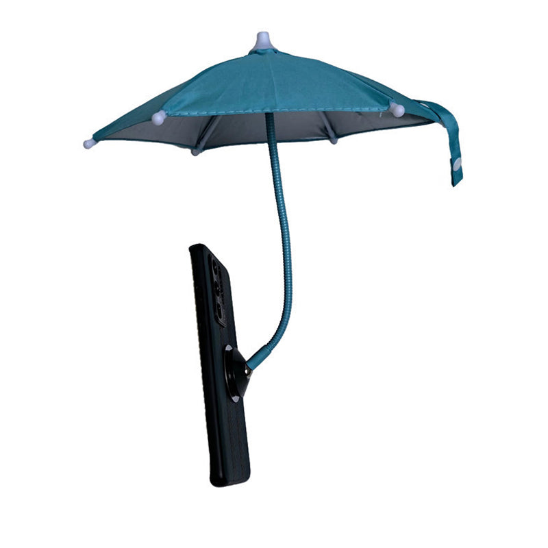 Magnetic Phone Umbrella Sunshade with Adjustable Gooseneck