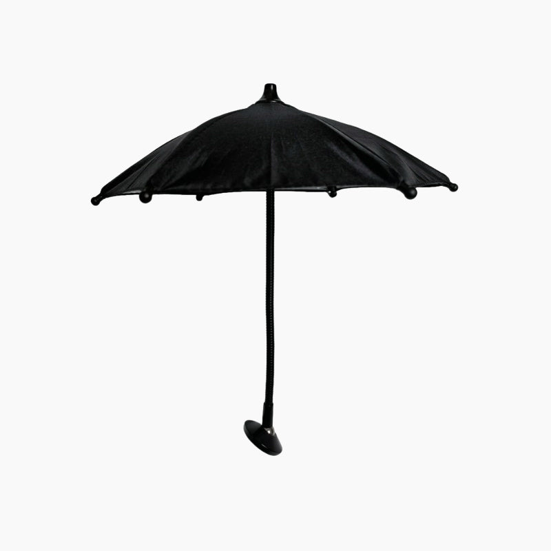 Magnetic Phone Umbrella Sunshade with Adjustable Gooseneck
