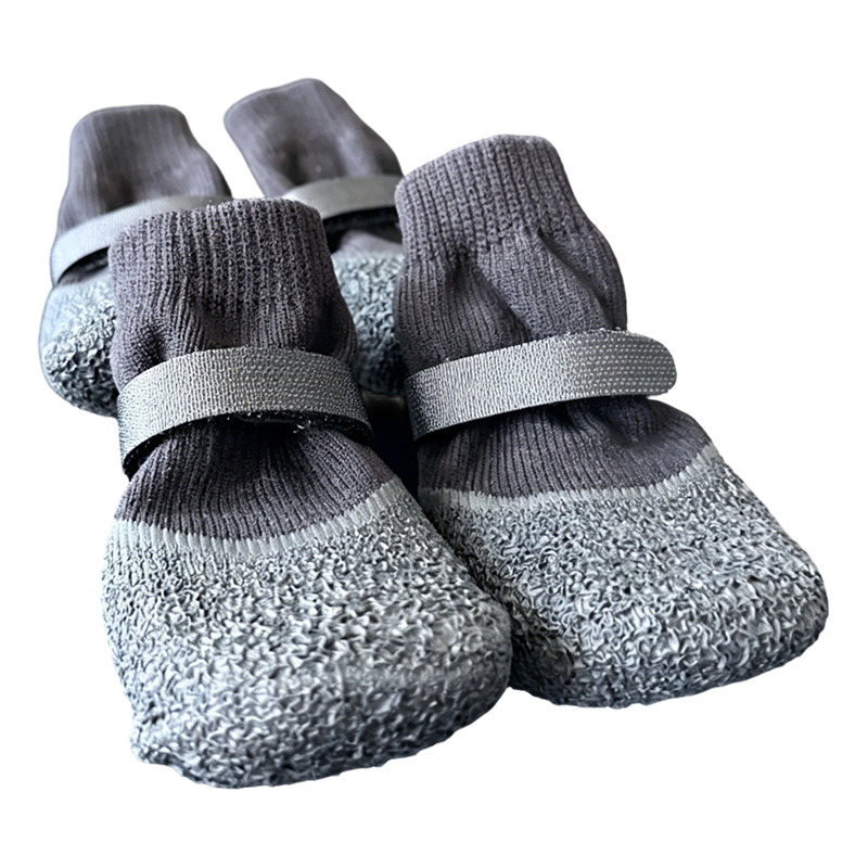 Anti-Slip Waterproof Dog Boots with Rubber Sole