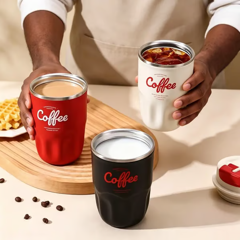 Stainless Steel Vacuum Insulated Coffee Flask 360 ml