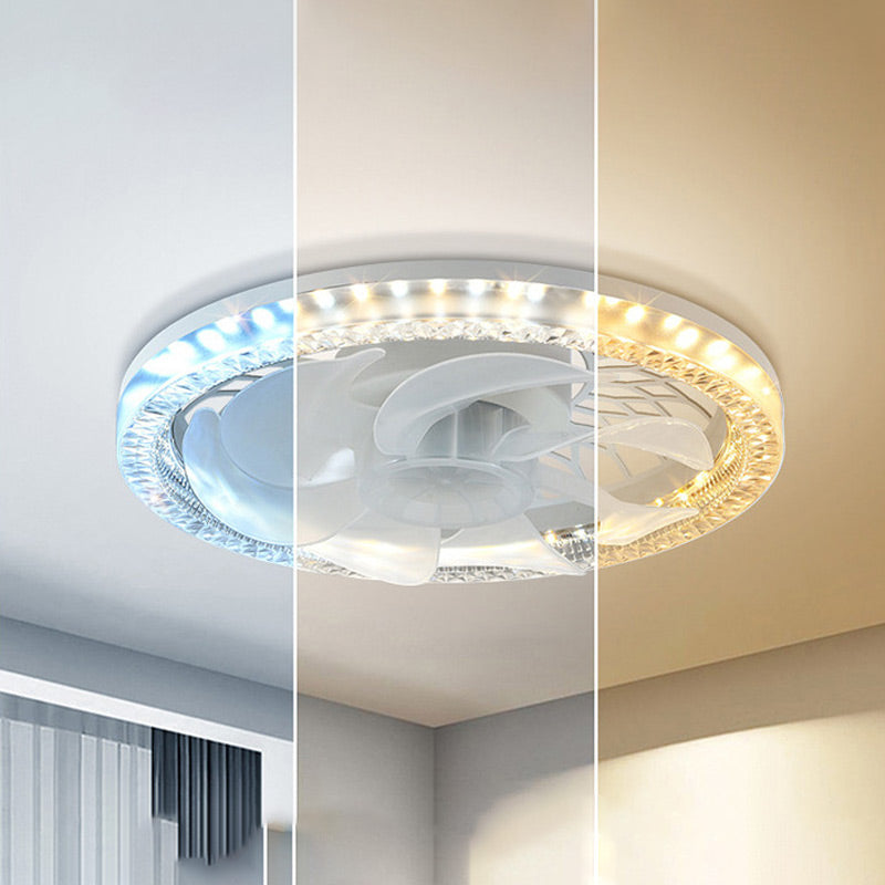 2-in-1 Ceiling Fan Light with Remote Control