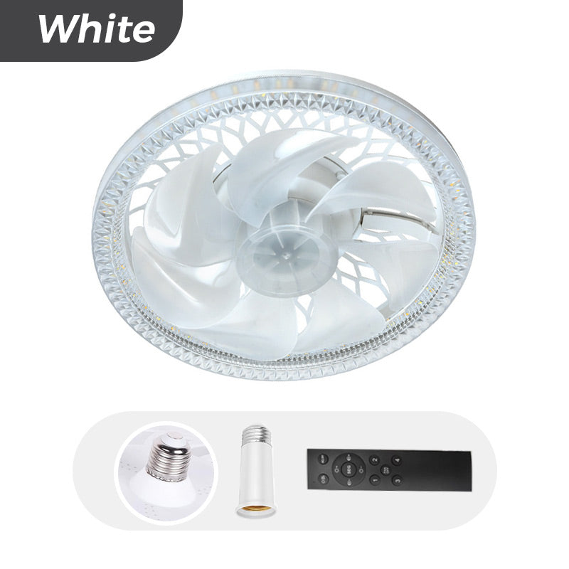 2-in-1 Ceiling Fan Light with Remote Control