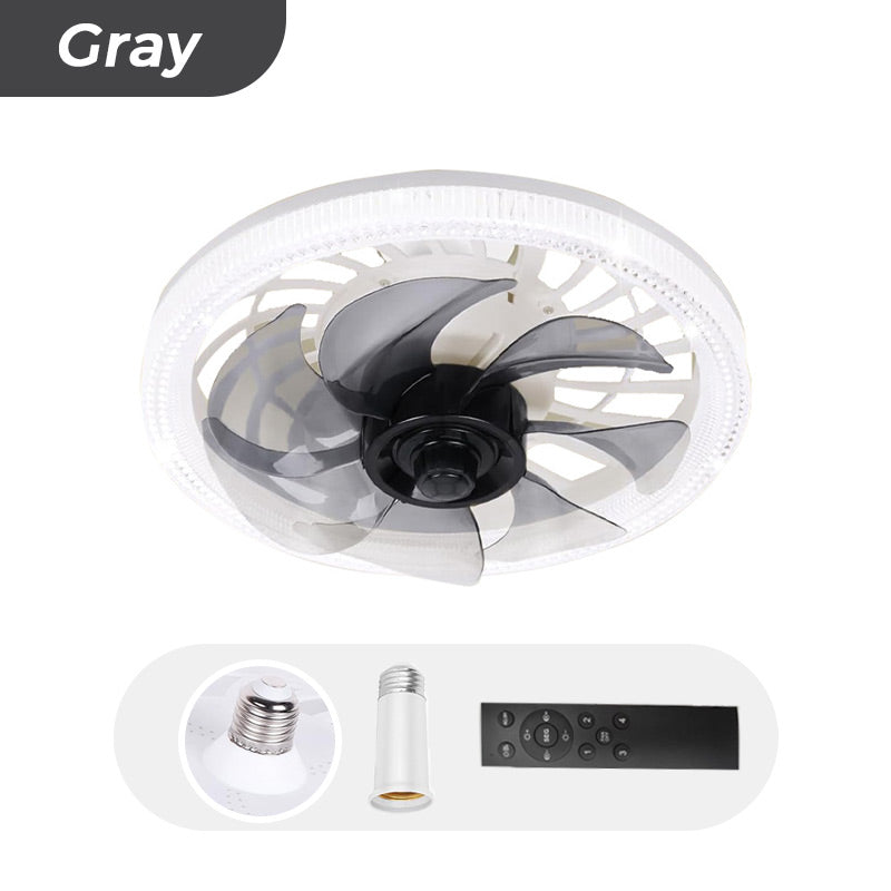 2-in-1 Ceiling Fan Light with Remote Control