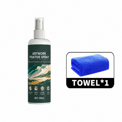 Art Fixative Spray 100ml Transparent Protective Sealant