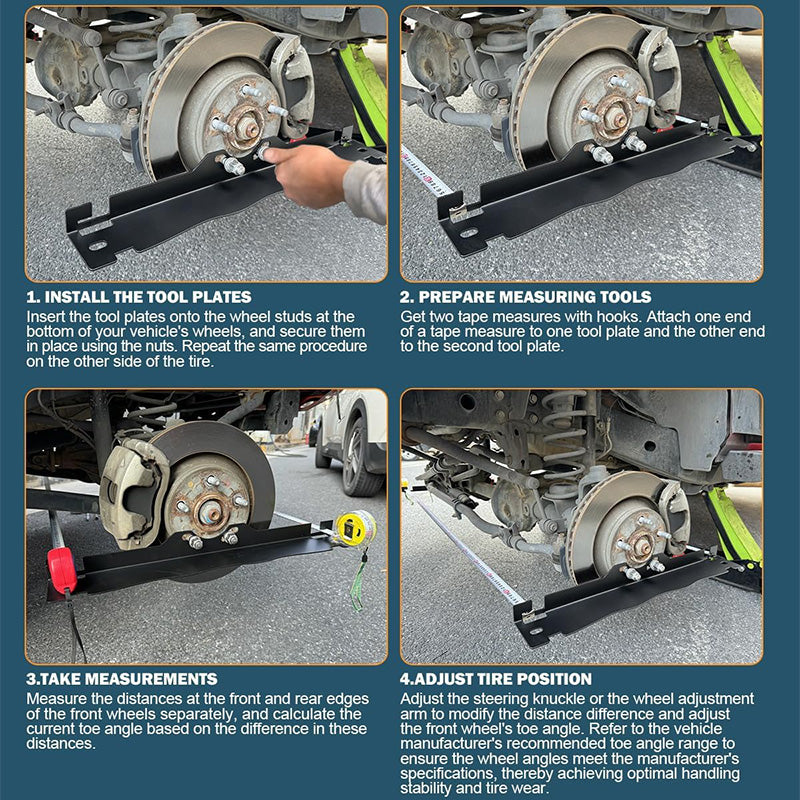 Stainless Steel Wheel Alignment Tool 1-1