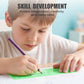 Kids Stencil Drawing Set 4-Piece Plastic Art Craft Kit
