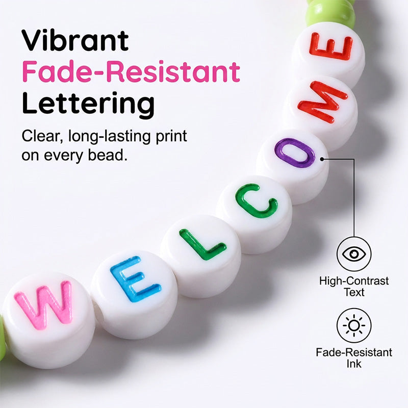Welcome Bead Bracelets Classroom Bonding Friendship Set