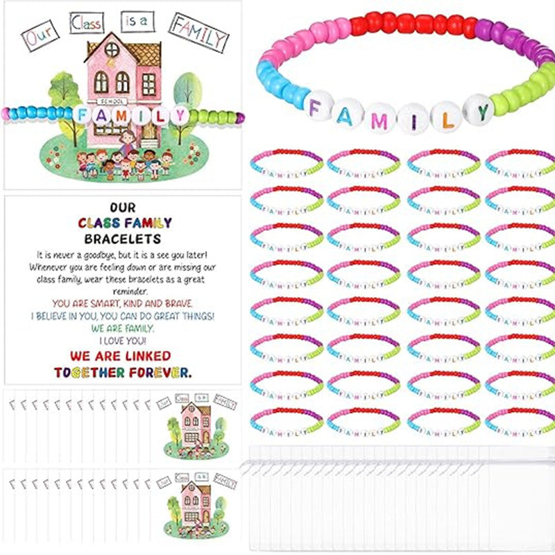 Welcome Bead Bracelets Classroom Bonding Friendship Set
