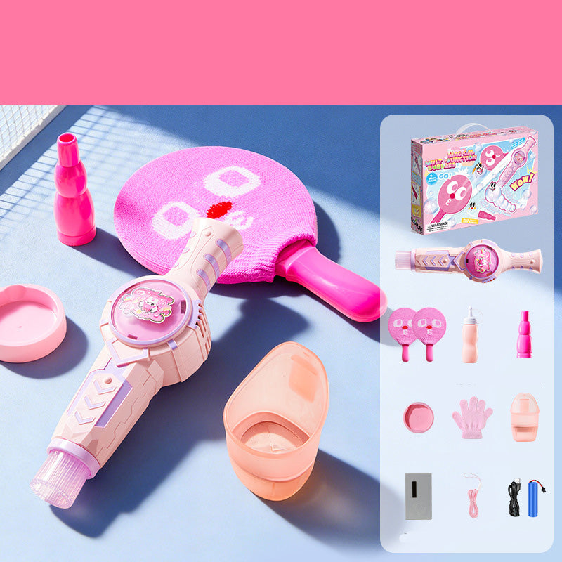 Interactive Smoke Bubble Paddle Game Set