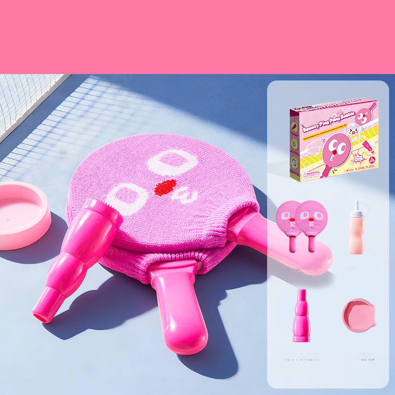 Interactive Smoke Bubble Paddle Game Set