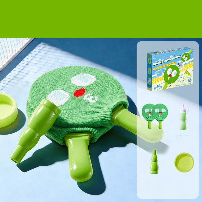 Interactive Smoke Bubble Paddle Game Set
