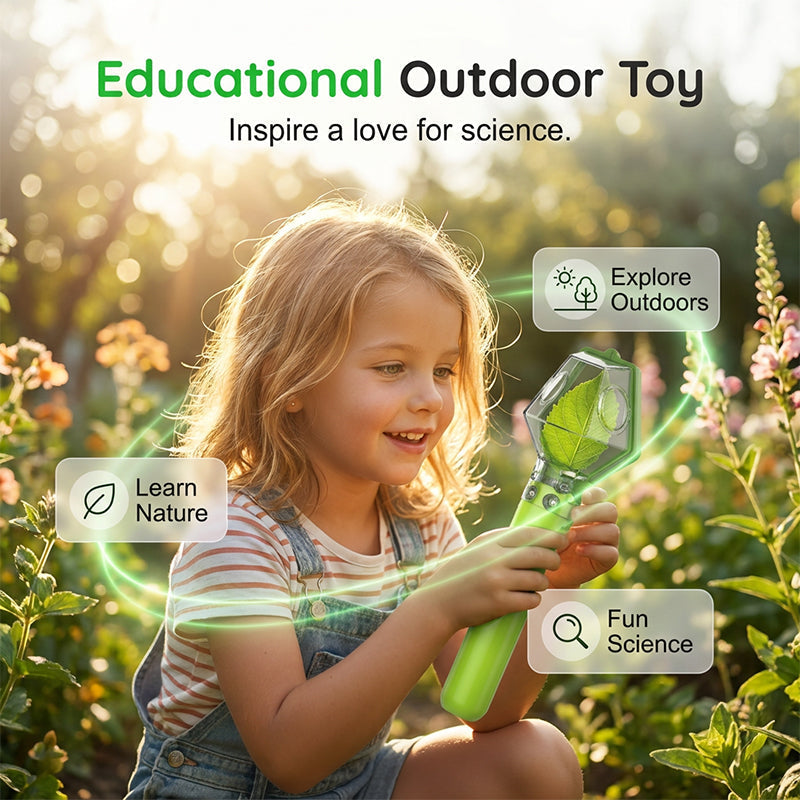 Kids' Bug Catcher with Clear Observation Window and Ergonomic Handle