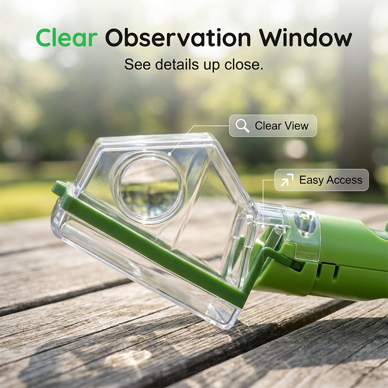 Kids' Bug Catcher with Clear Observation Window and Ergonomic Handle