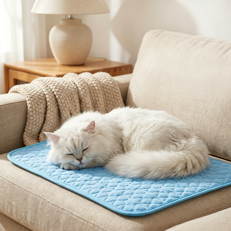 Breathable Pet Cooling Mat Oxford Fabric No-Water Design