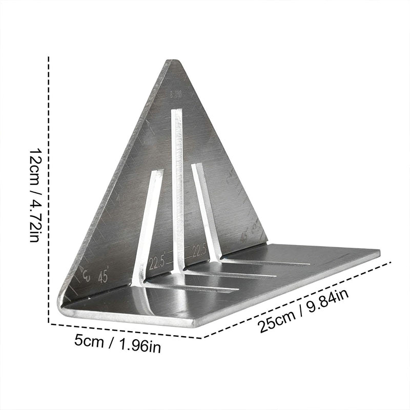 Square Tube Marking Saddle Ruler