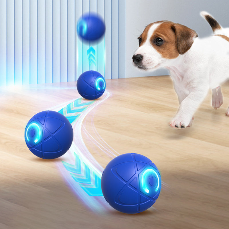 Auto-Bouncing Smart Pet Ball with Remote Control