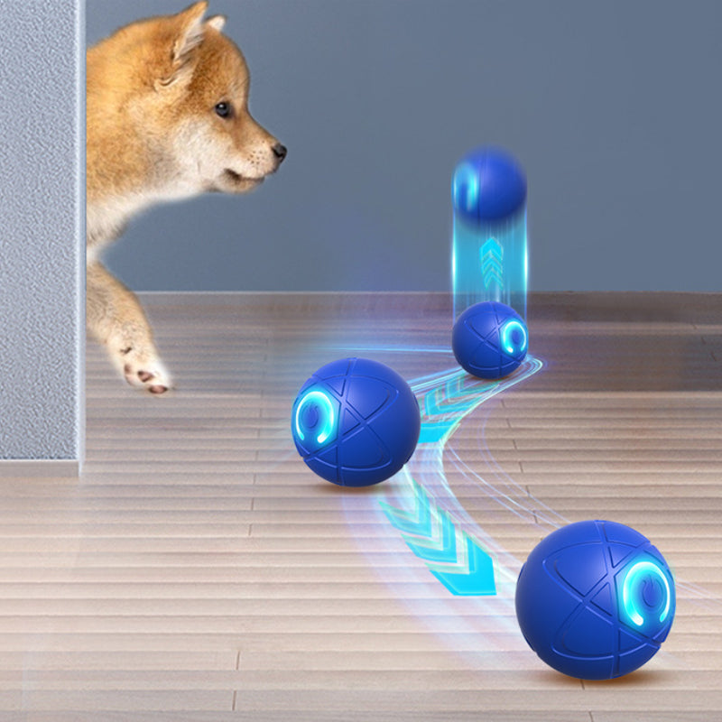 Auto-Bouncing Smart Pet Ball with Remote Control