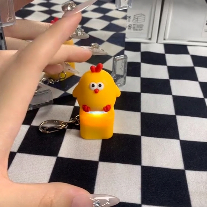 Frog Mechanical Switch Keychain Fidget Toy