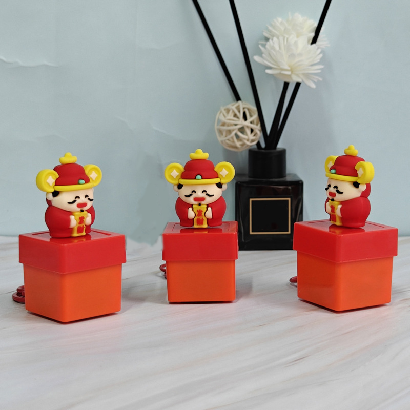 Frog Mechanical Switch Keychain Fidget Toy