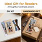 Cross-Stitch Cat Bookmark Kit 4 Seasonal Designs with Braided Tassels