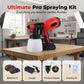 Cordless Paint Sprayer with 2 Batteries for Painting and Gardening