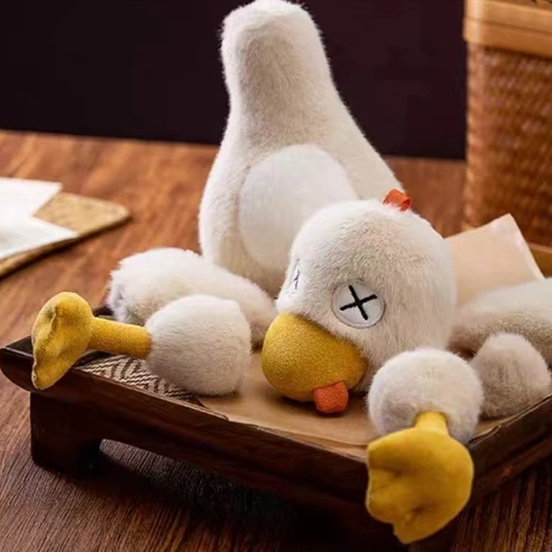 Magnetic Detachable Salted Duck Plush Toy