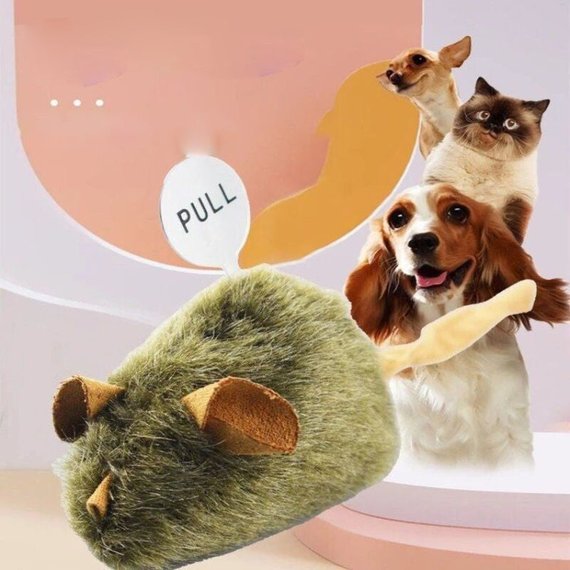 Interactive Plush Cat Toy with Realistic Sound