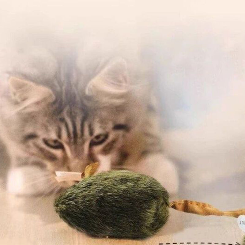 Interactive Plush Cat Toy with Realistic Sound