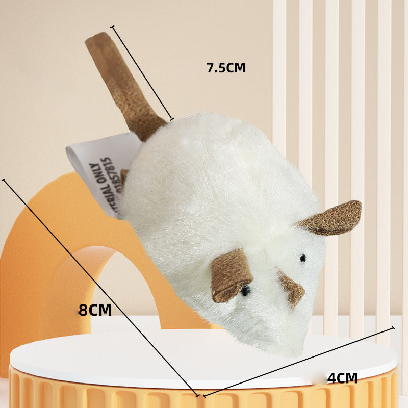 Interactive Plush Cat Toy with Realistic Sound
