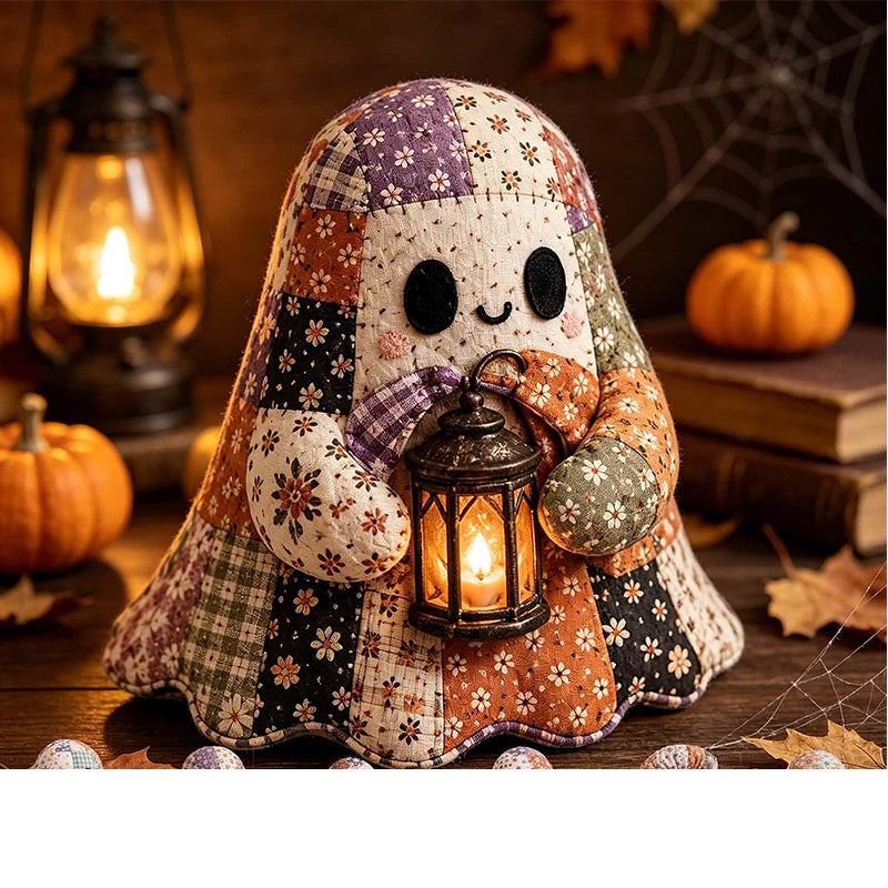 Little Ghost Cozy Halloween DIY Patchwork Craft Kit