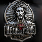 Faith Car Emblem 3D Jesus Christ Badge