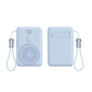3-in-1 Magnetic Power Bank with Built-In Cable