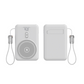 3-in-1 Magnetic Power Bank with Built-In Cable