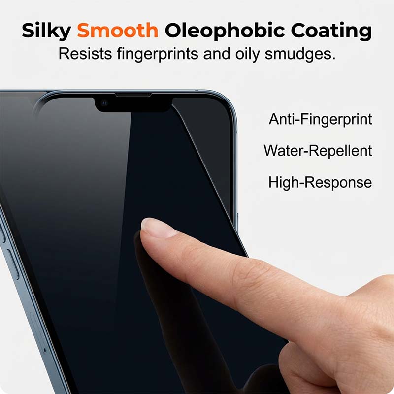 Auto-Align Tempered Glass Screen Protector with Dust Extraction