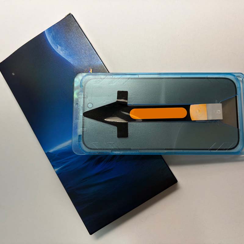 Auto-Align Tempered Glass Screen Protector with Dust Extraction