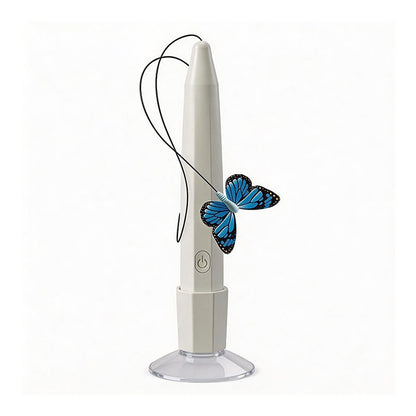 Electric Cat Teaser with Rotating Butterfly & Suction Cup