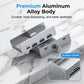 Clamp-On USB 3.0 Hub Aluminum Alloy 4-Port Docking Station