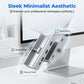 Clamp-On USB 3.0 Hub Aluminum Alloy 4-Port Docking Station